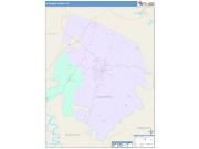 Jessamine <br /> Wall Map <br /> Color Cast Style 2025 Map