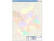 Knott <br /> Wall Map <br /> Color Cast Style 2025 Map