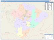 Knox <br /> Wall Map <br /> Color Cast Style 2025 Map