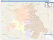 Lawrence <br /> Wall Map <br /> Color Cast Style 2025 Map