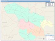 McLean <br /> Wall Map <br /> Color Cast Style 2025 Map