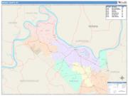 Meade <br /> Wall Map <br /> Color Cast Style 2025 Map
