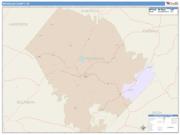Nicholas <br /> Wall Map <br /> Color Cast Style 2025 Map