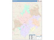 Ohio <br /> Wall Map <br /> Color Cast Style 2025 Map