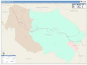 Powell <br /> Wall Map <br /> Color Cast Style 2025 Map