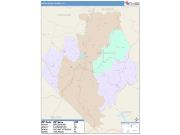 Rockcastle <br /> Wall Map <br /> Color Cast Style 2025 Map