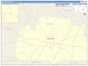 Simpson <br /> Wall Map <br /> Color Cast Style 2025 Map