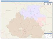 Washington <br /> Wall Map <br /> Color Cast Style 2025 Map