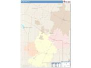 Allen <br /> Wall Map <br /> Color Cast Style 2025 Map