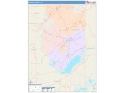 La Salle <br /> Wall Map <br /> Color Cast Style 2025 Map