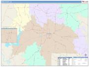 Winn <br /> Wall Map <br /> Color Cast Style 2025 Map