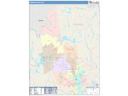 Franklin <br /> Wall Map <br /> Color Cast Style 2025 Map