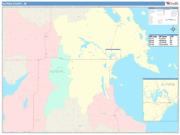 Alpena <br /> Wall Map <br /> Color Cast Style 2025 Map