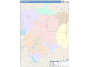 Barry <br /> Wall Map <br /> Color Cast Style 2025 Map