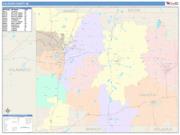 Calhoun <br /> Wall Map <br /> Color Cast Style 2025 Map