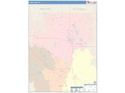 Clare <br /> Wall Map <br /> Color Cast Style 2025 Map