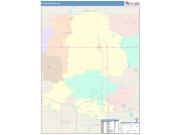 Clinton <br /> Wall Map <br /> Color Cast Style 2025 Map