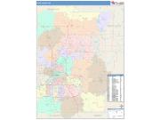 Kent <br /> Wall Map <br /> Color Cast Style 2025 Map