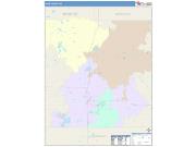 Lake <br /> Wall Map <br /> Color Cast Style 2025 Map