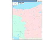 Luce <br /> Wall Map <br /> Color Cast Style 2025 Map