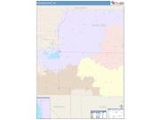 Missaukee <br /> Wall Map <br /> Color Cast Style 2025 Map