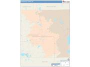 Montmorency <br /> Wall Map <br /> Color Cast Style 2025 Map