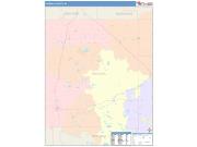 Osceola <br /> Wall Map <br /> Color Cast Style 2025 Map