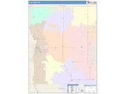 Clay <br /> Wall Map <br /> Color Cast Style 2025 Map