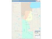 Clearwater <br /> Wall Map <br /> Color Cast Style 2025 Map