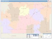 Fillmore <br /> Wall Map <br /> Color Cast Style 2025 Map