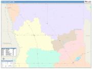 Kittson <br /> Wall Map <br /> Color Cast Style 2025 Map