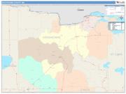 Koochiching <br /> Wall Map <br /> Color Cast Style 2025 Map