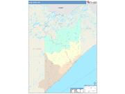 Lake <br /> Wall Map <br /> Color Cast Style 2025 Map