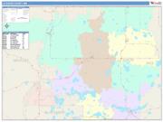 Le Sueur <br /> Wall Map <br /> Color Cast Style 2025 Map