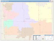 Norman <br /> Wall Map <br /> Color Cast Style 2025 Map