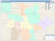 Redwood <br /> Wall Map <br /> Color Cast Style 2025 Map