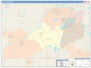Scott <br /> Wall Map <br /> Color Cast Style 2025 Map