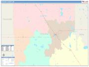 Stevens <br /> Wall Map <br /> Color Cast Style 2025 Map