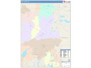Todd <br /> Wall Map <br /> Color Cast Style 2025 Map