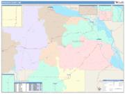 Wabasha <br /> Wall Map <br /> Color Cast Style 2025 Map