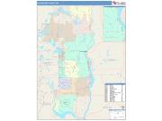 Washington <br /> Wall Map <br /> Color Cast Style 2025 Map