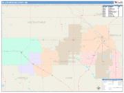 Yellow Medicine <br /> Wall Map <br /> Color Cast Style 2025 Map