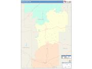 Benton <br /> Wall Map <br /> Color Cast Style 2025 Map