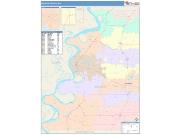 Bolivar <br /> Wall Map <br /> Color Cast Style 2025 Map
