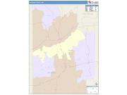 Calhoun <br /> Wall Map <br /> Color Cast Style 2025 Map