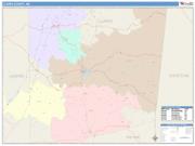 Clarke <br /> Wall Map <br /> Color Cast Style 2025 Map