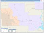 Clay <br /> Wall Map <br /> Color Cast Style 2025 Map