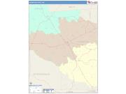 Covington <br /> Wall Map <br /> Color Cast Style 2025 Map