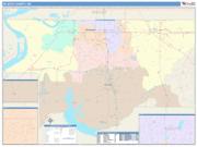 DeSoto <br /> Wall Map <br /> Color Cast Style 2025 Map