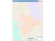 Greene <br /> Wall Map <br /> Color Cast Style 2025 Map